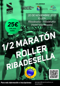 I Roller 1/2 Maratón Ribadesella, Asturias
