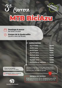 Carrera MTB BiciAzu Azuqueca de Henares, Guadalajara