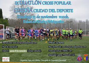 IX Duatlon Cross Cobeña, Madrid