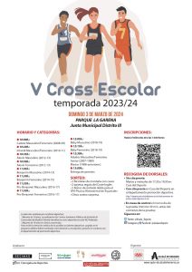 V Cross Escolar Parque la Garena Alcalá de Henares, Madrid