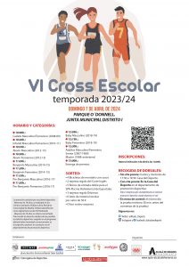 VI Cross Escolar Parque O´Donell Alcalá de Henares, Madrid