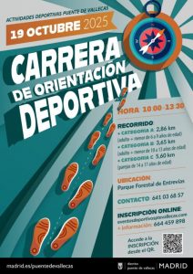 Carrera de orientación deportiva Vallecas, Madrid
